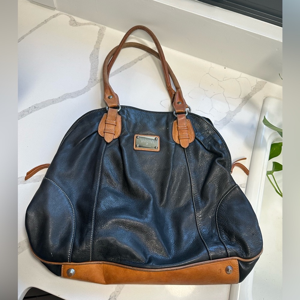 Valentina Italian Leather Purse